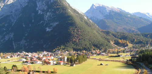 Scharnitz - Tor zum Karwendel und Start zum Karwendelmarsch